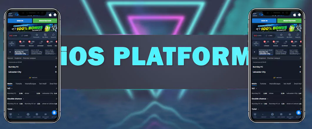 iOS 4Rabet platform.