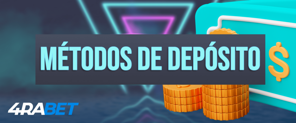 Você pode fazer um depósito no site da casa de apostas 4rabet de várias maneiras.