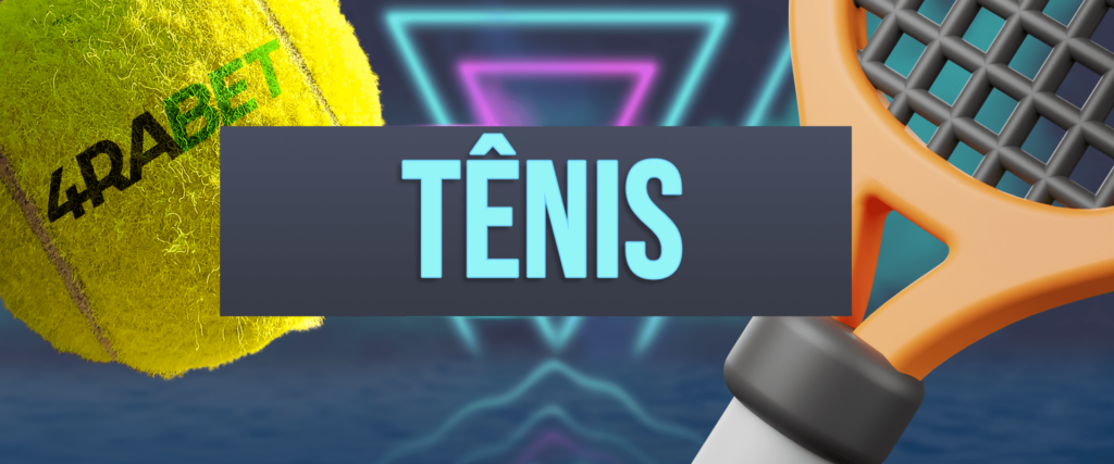 Aposte em tênis no site da casa de apostas 4rabet.