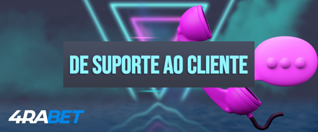 Telefone de apoio ao cliente da casa de apostas 4rabet.